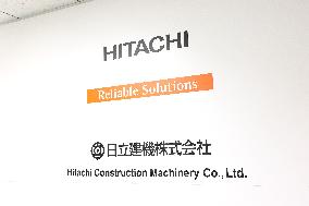 Hitachi Construction Machinery Sign and Logo